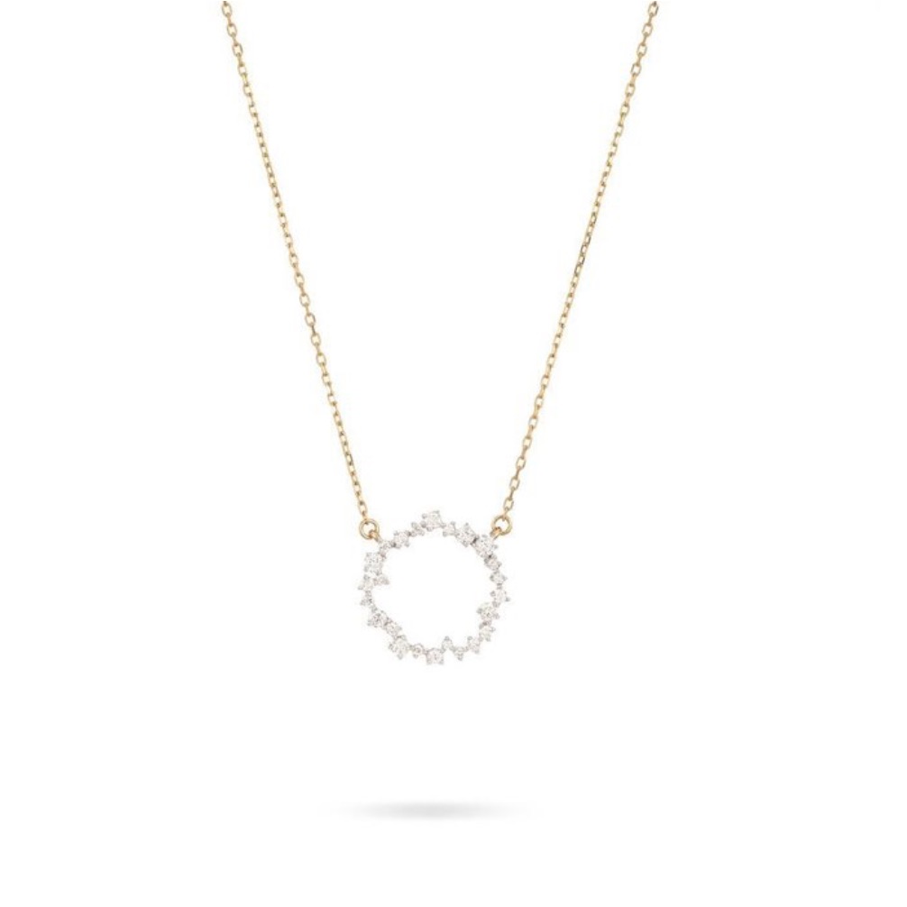 Adina Reyter Larger Scattered Diamond Necklace Silver Not Gold Adina Reyter Larger Scattered Diamond Necklace Silver Not Gold